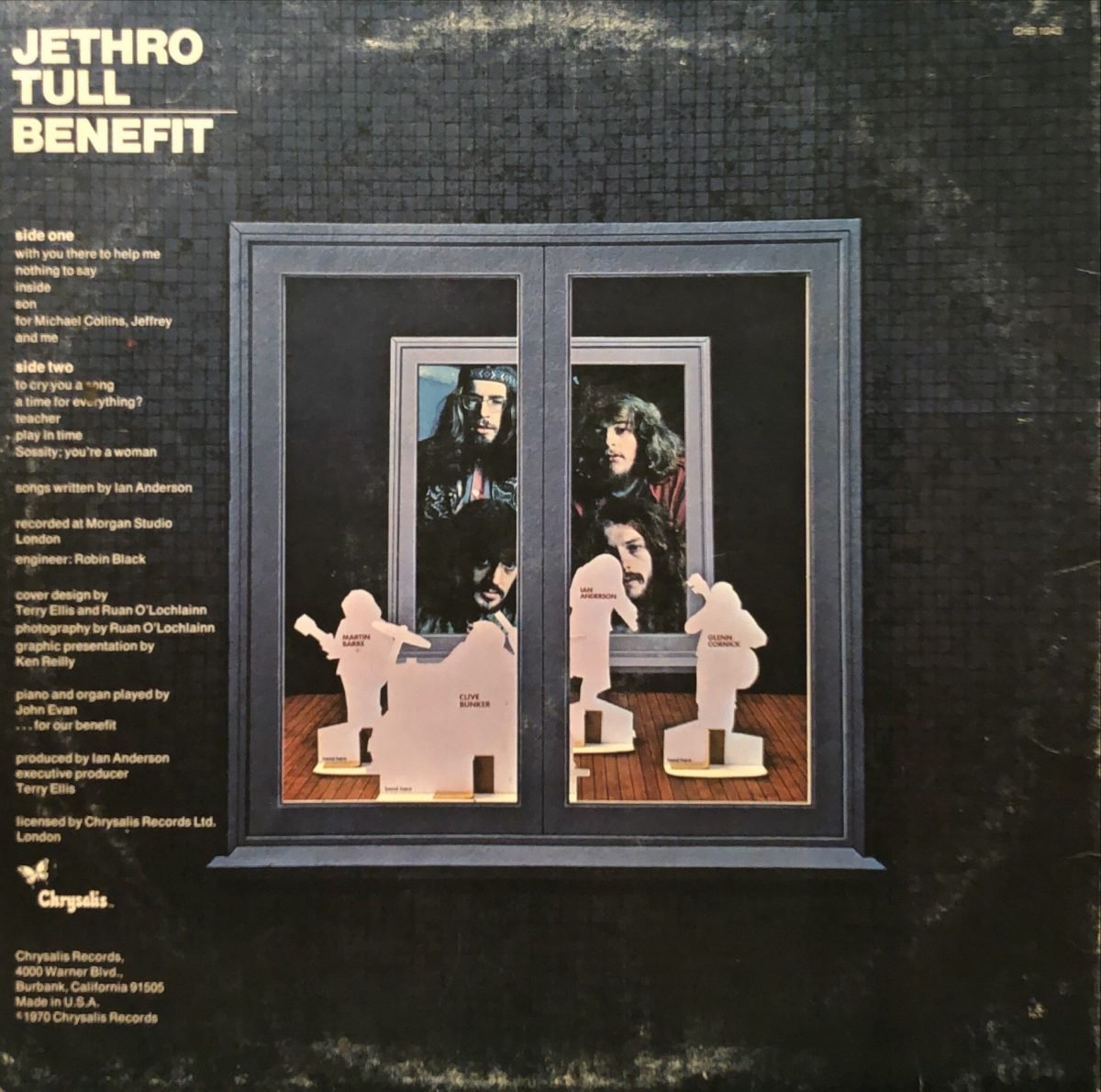 Jethro Tull ‎– Benefit  LP Plak - Görsel 3