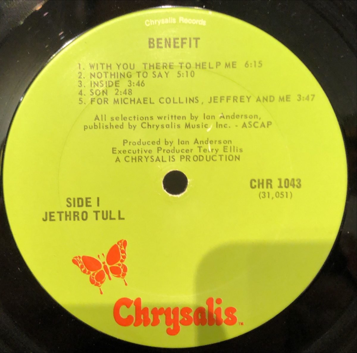 Jethro Tull ‎– Benefit  LP Plak - Görsel 2