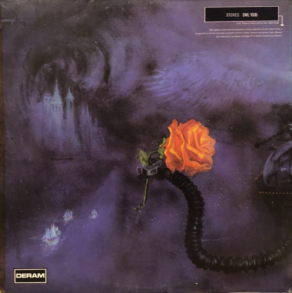 The Moody Blues ‎– On The Threshold Of A Dream LP Plak - Görsel 5
