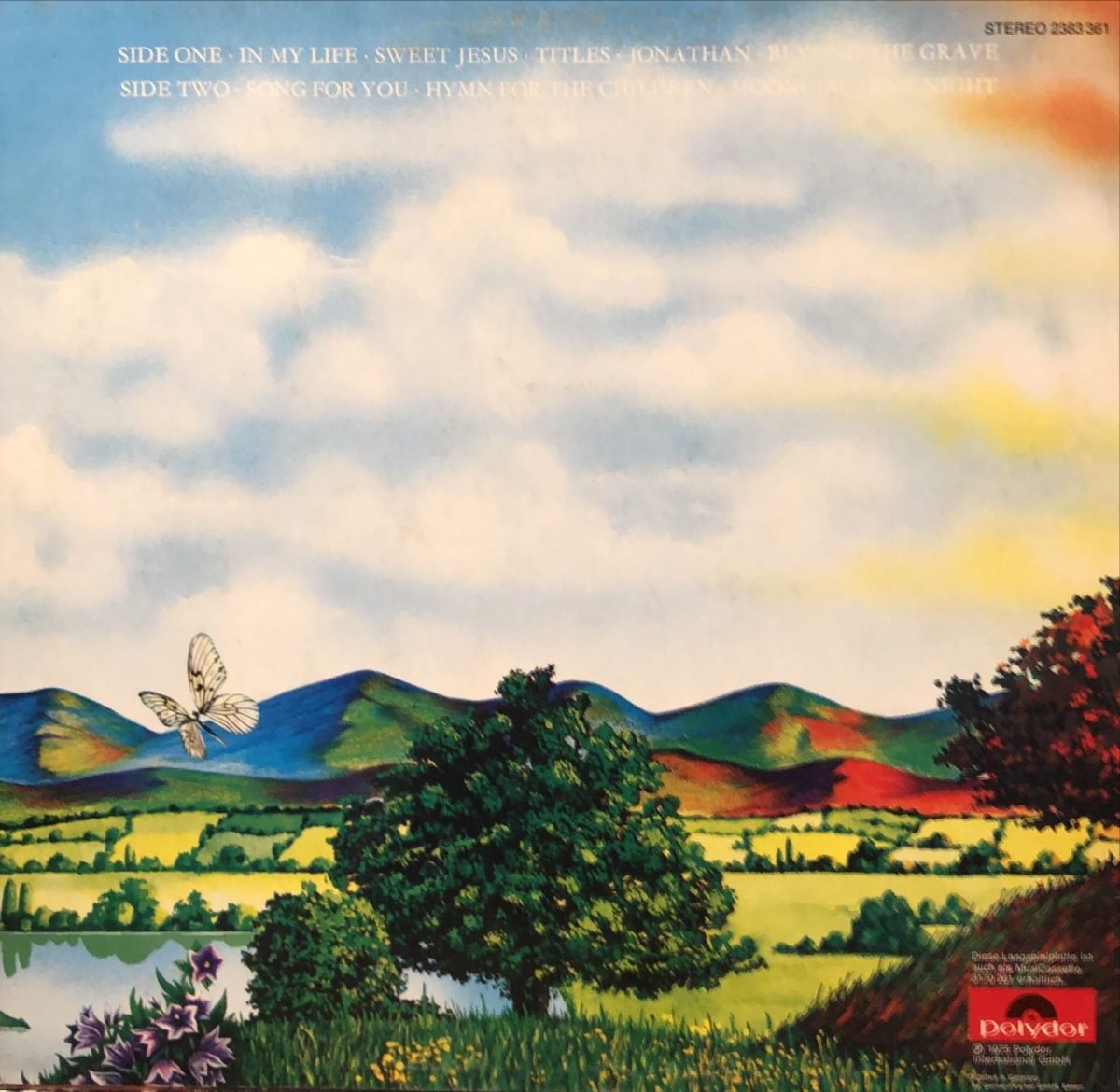 Barclay James Harvest ‎– Time Honoured Ghosts LP Plak - Görsel 3