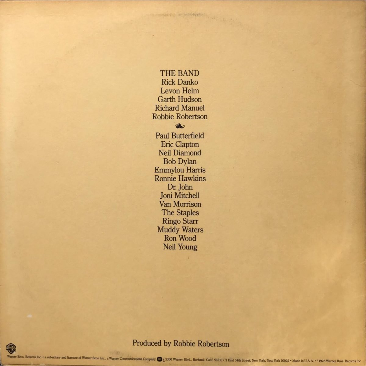 The Band ‎– The Last Waltz 3LP Plak - Görsel 3