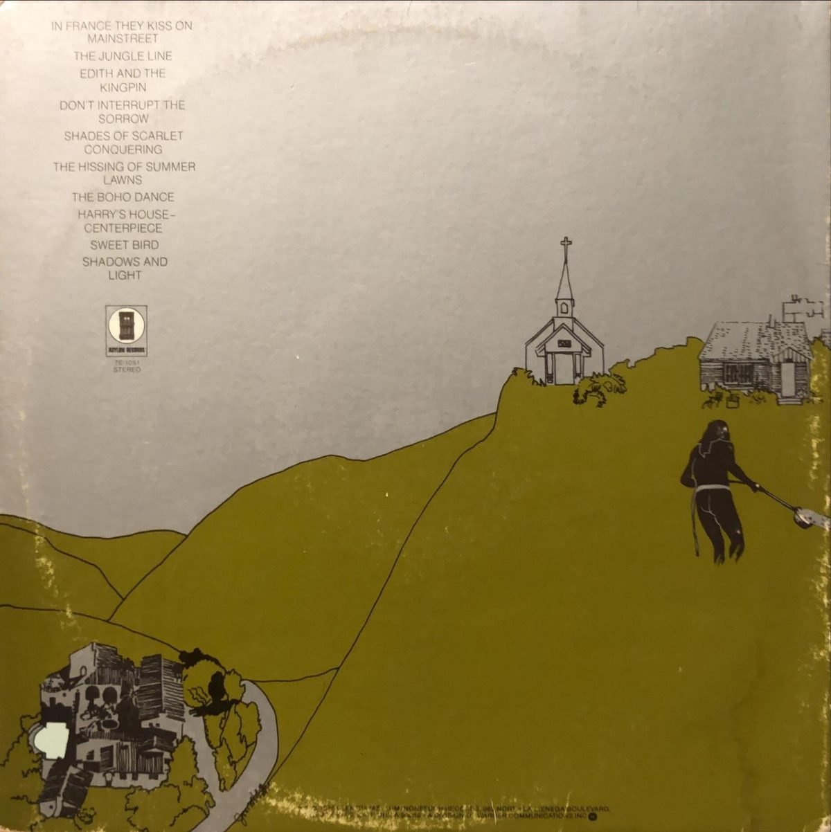 Joni Mitchell ‎– The Hissing Of Summer Lawns LP Plak - Görsel 2