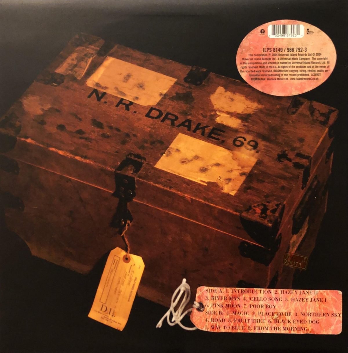 Nick Drake ‎– A Treasury LP Plak - Görsel 2