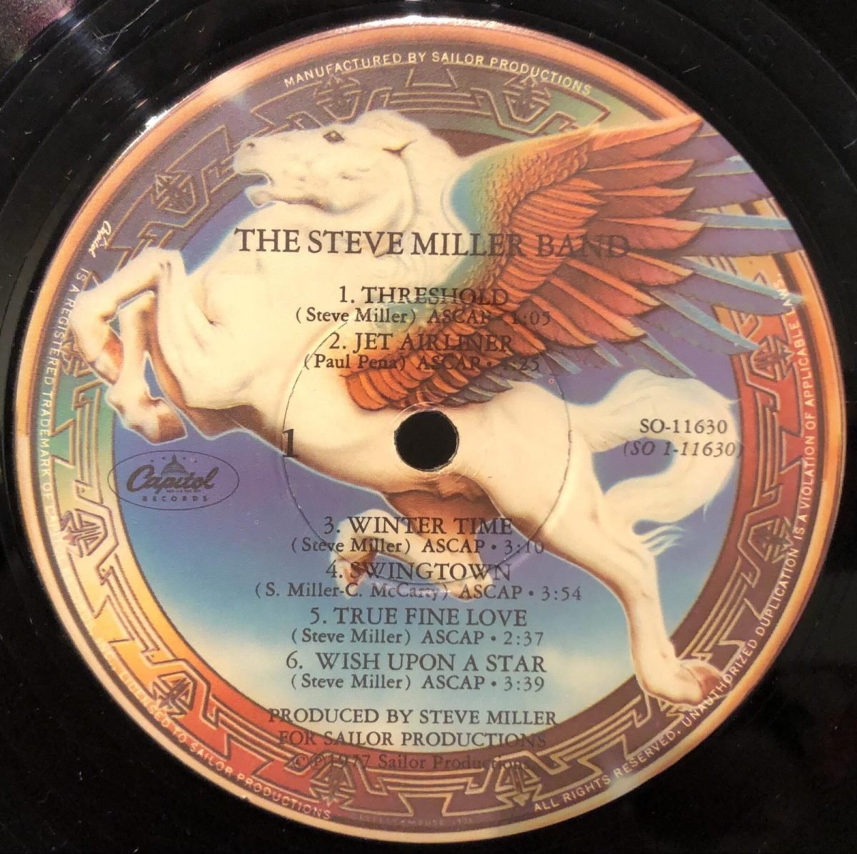 The Steve Miller Band ‎– Book Of Dreams LP Plak - Görsel 2