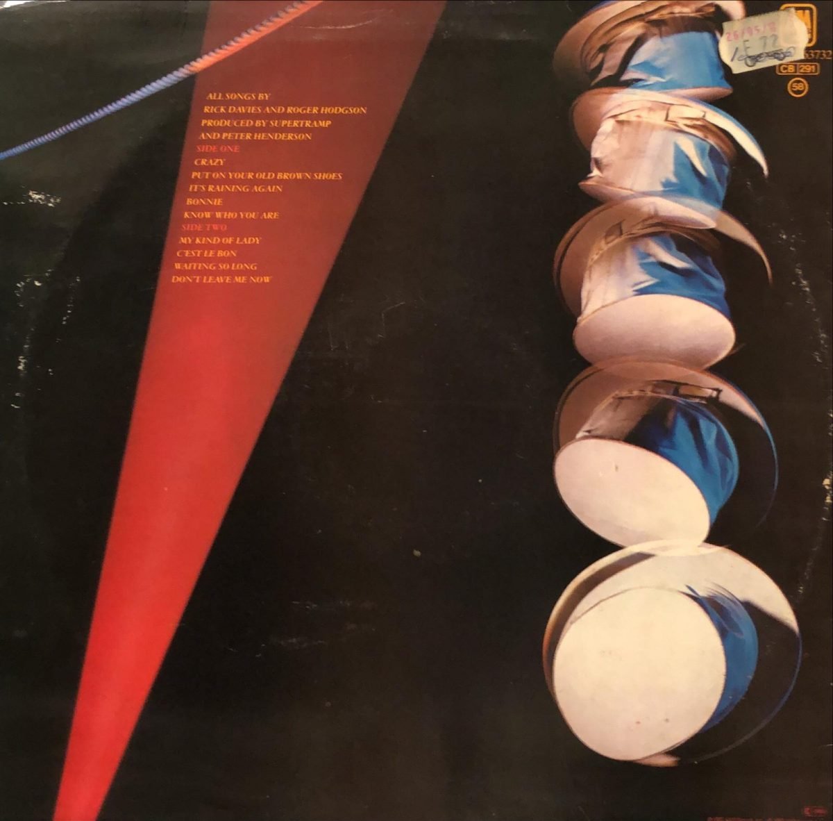Supertramp ‎– "...Famous Last Words..." LP Plak - Görsel 2