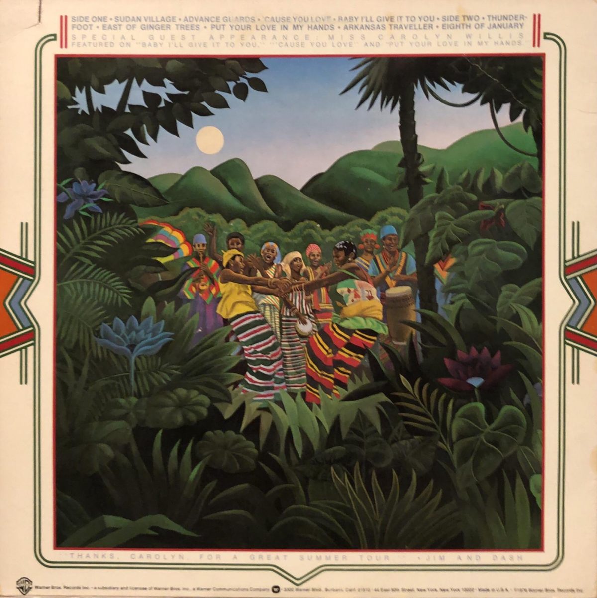 Seals & Crofts ‎– Sudan Village LP Plak - Görsel 2