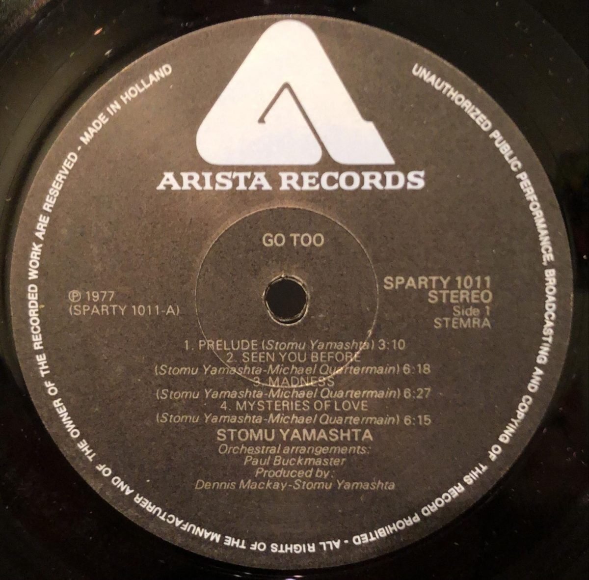Stomu Yamashta's Go ‎– Go Too LP Plak - Görsel 2