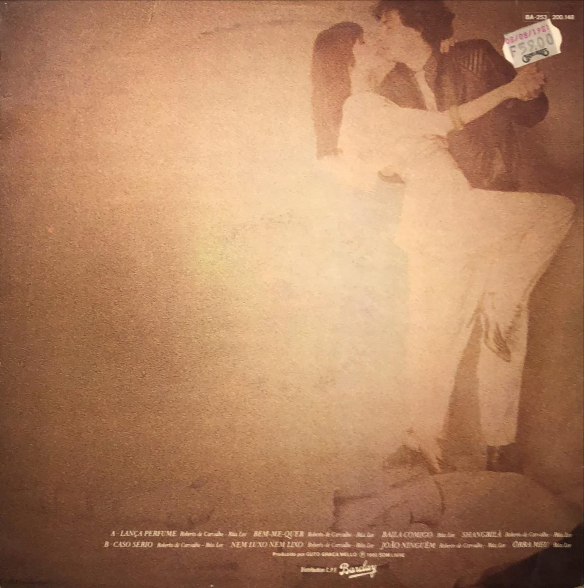 Rita Lee ‎– Lança Perfume LP Plak - Görsel 3