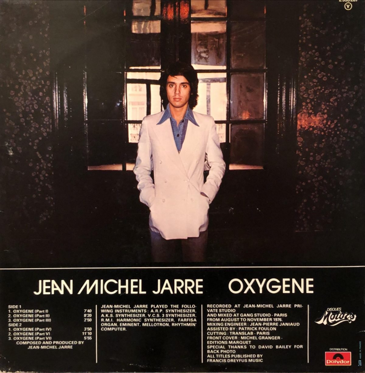 Jean Michel Jarre ‎– Oxygène LP Plak - Görsel 2