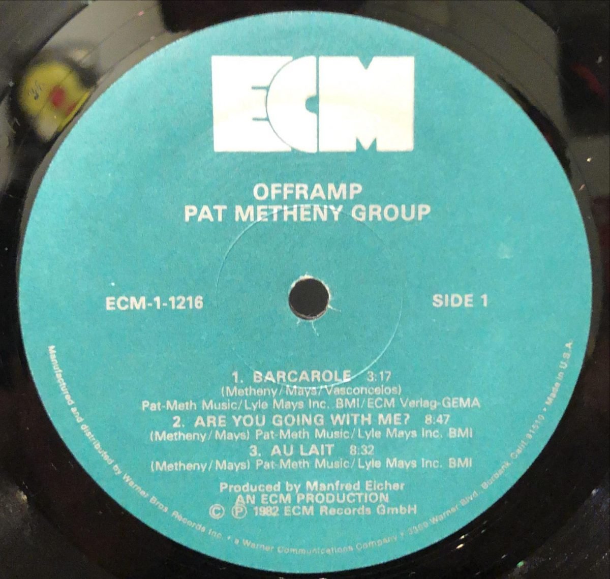 Pat Metheny Group ‎– Offramp LP Plak - Görsel 3