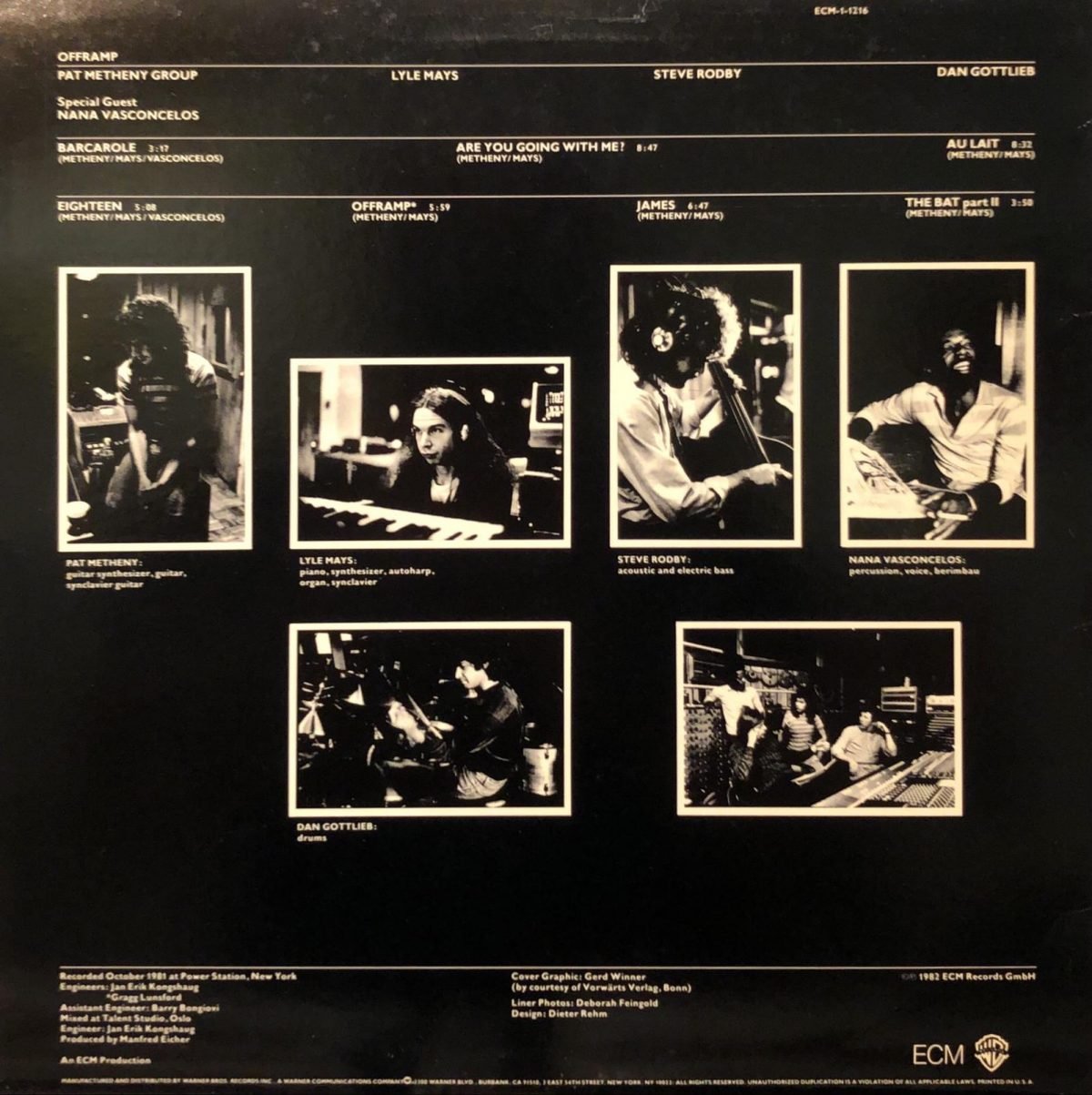 Pat Metheny Group ‎– Offramp LP Plak - Görsel 2