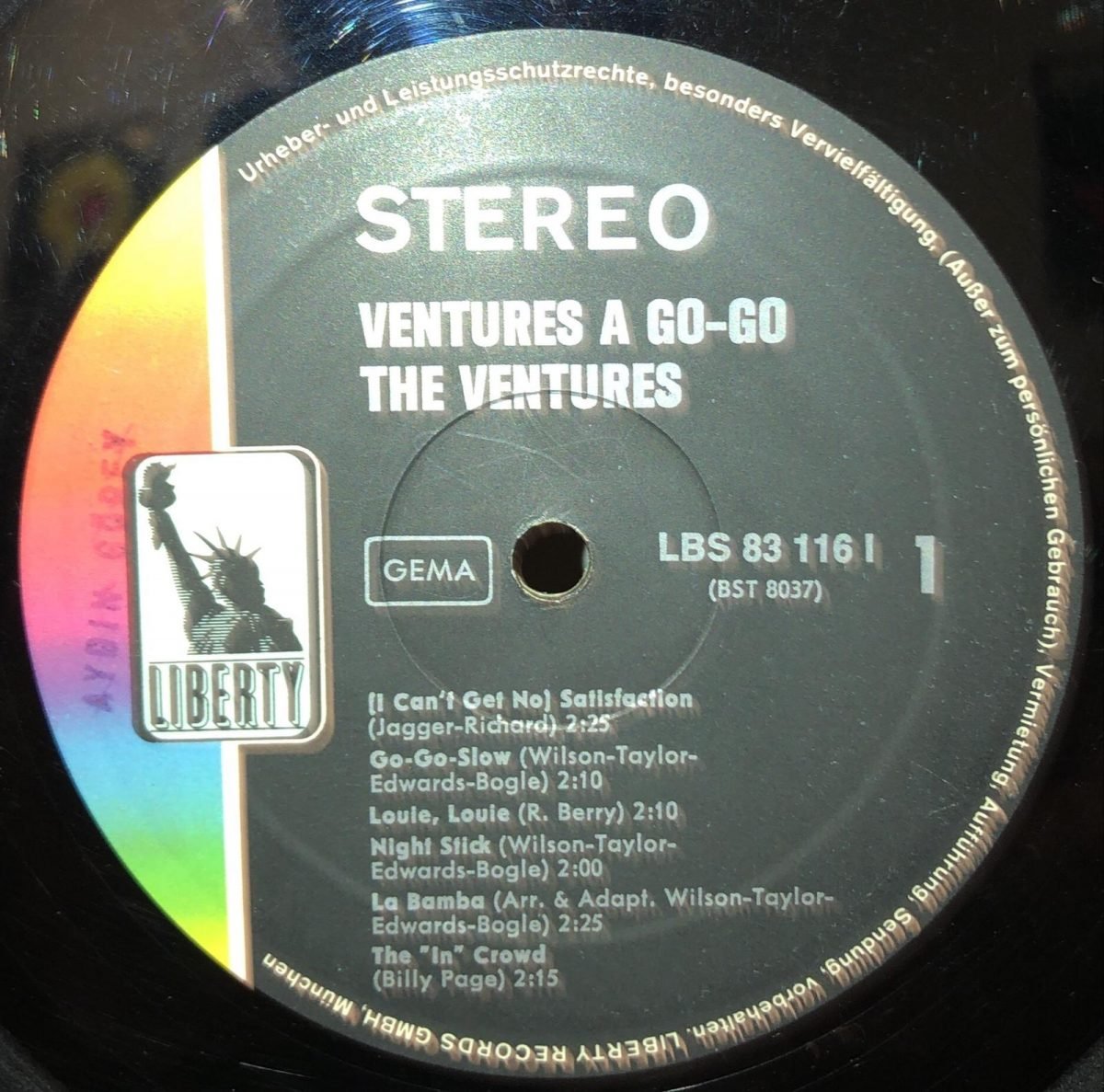 The Ventures ‎– À Go-Go LP Plak - Görsel 2