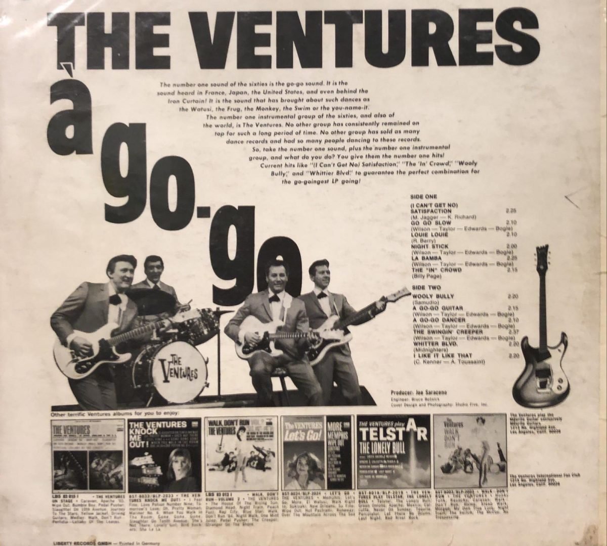The Ventures ‎– À Go-Go LP Plak - Görsel 3