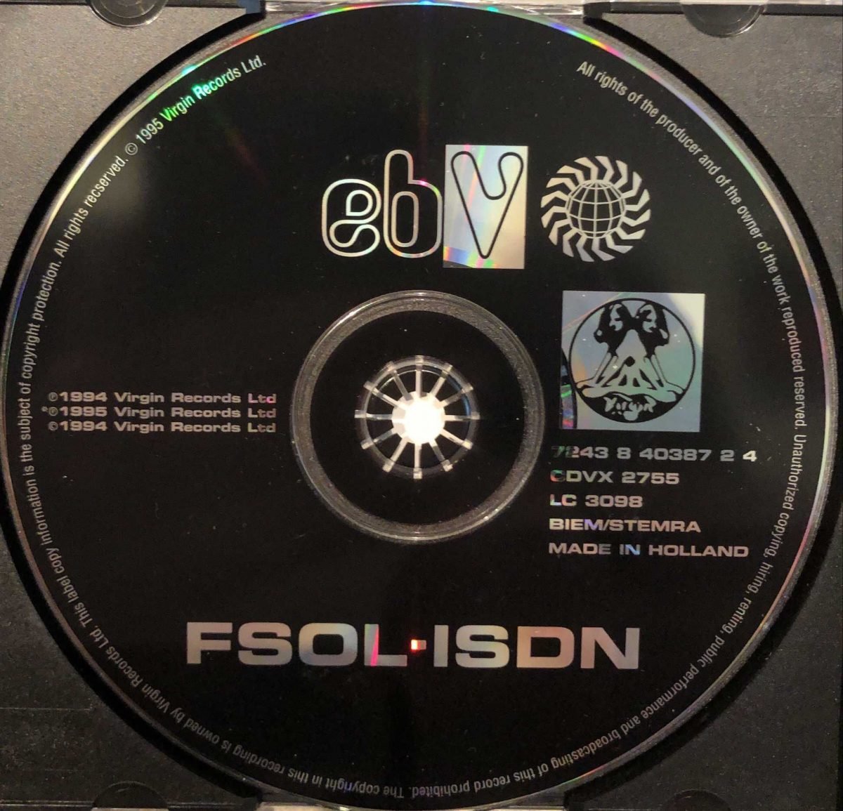 FSOL ‎– ISDN CD - Görsel 2