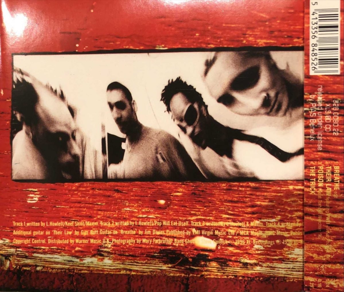 Prodigy ‎– Breathe CD Single - Görsel 3