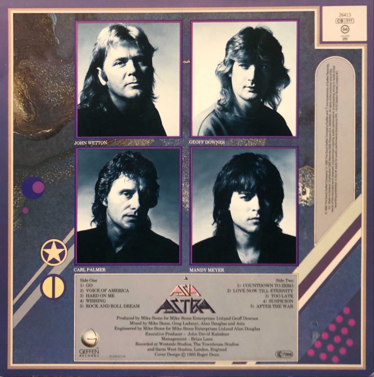 Asia - Astra LP Plak - Görsel 2
