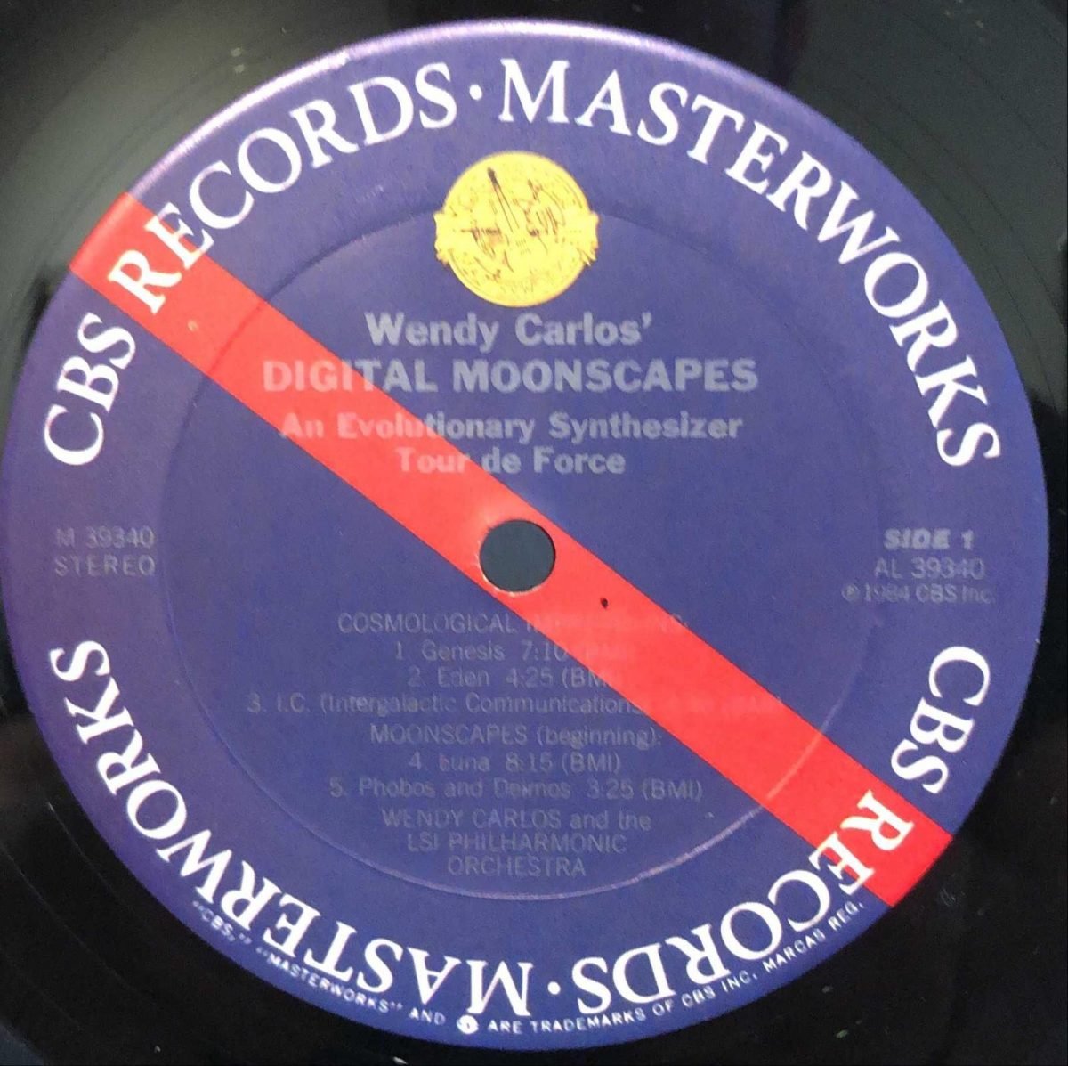 Wendy Carlos ‎– Digital Moonscapes LP Plak - Görsel 2