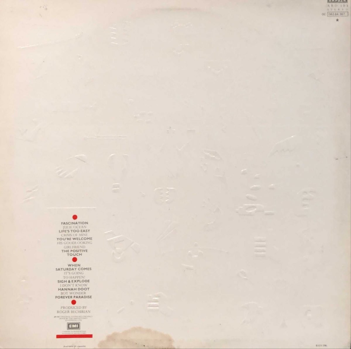 The Undertones ‎– Positive Touch LP Plak - Görsel 3