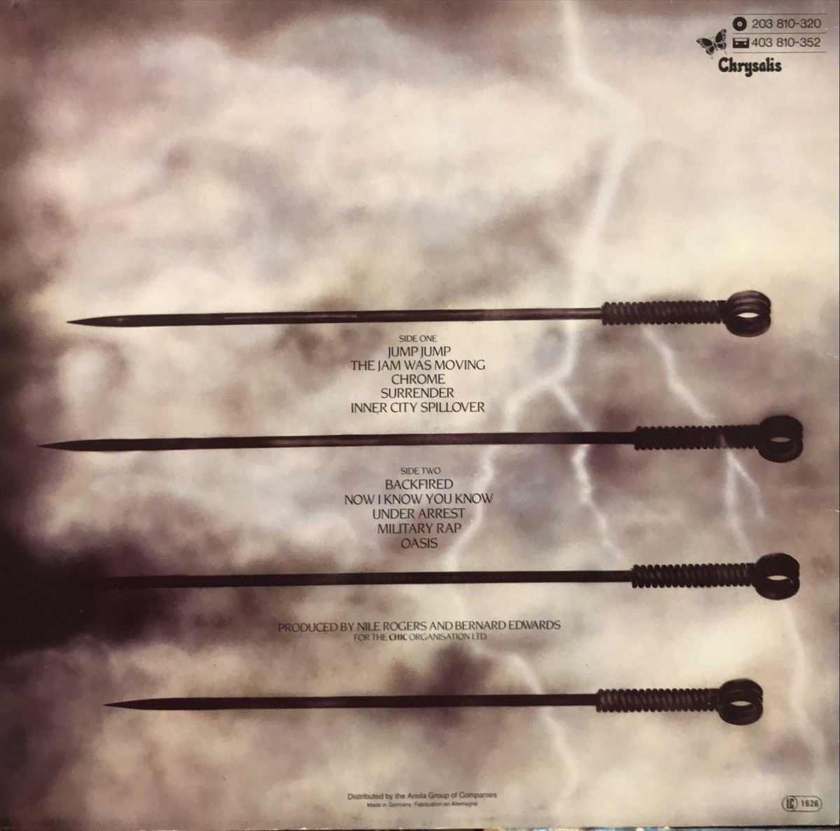 Debbie Harry ‎– KooKoo LP Plak - Görsel 2