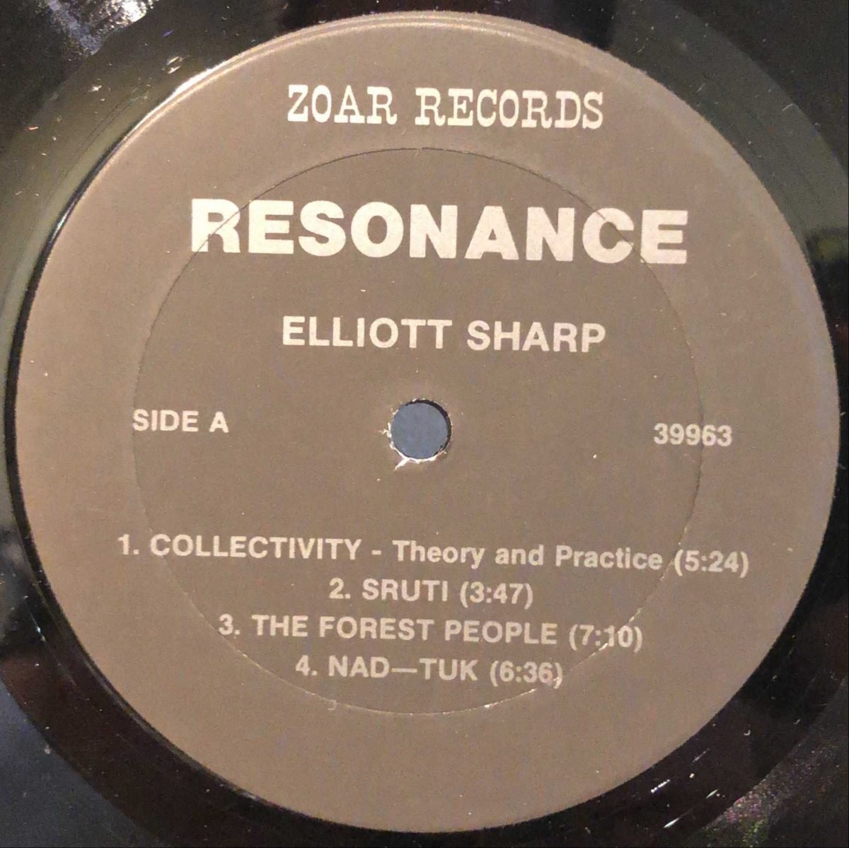 Elliott Sharp - Resonance LP Plak - Görsel 3