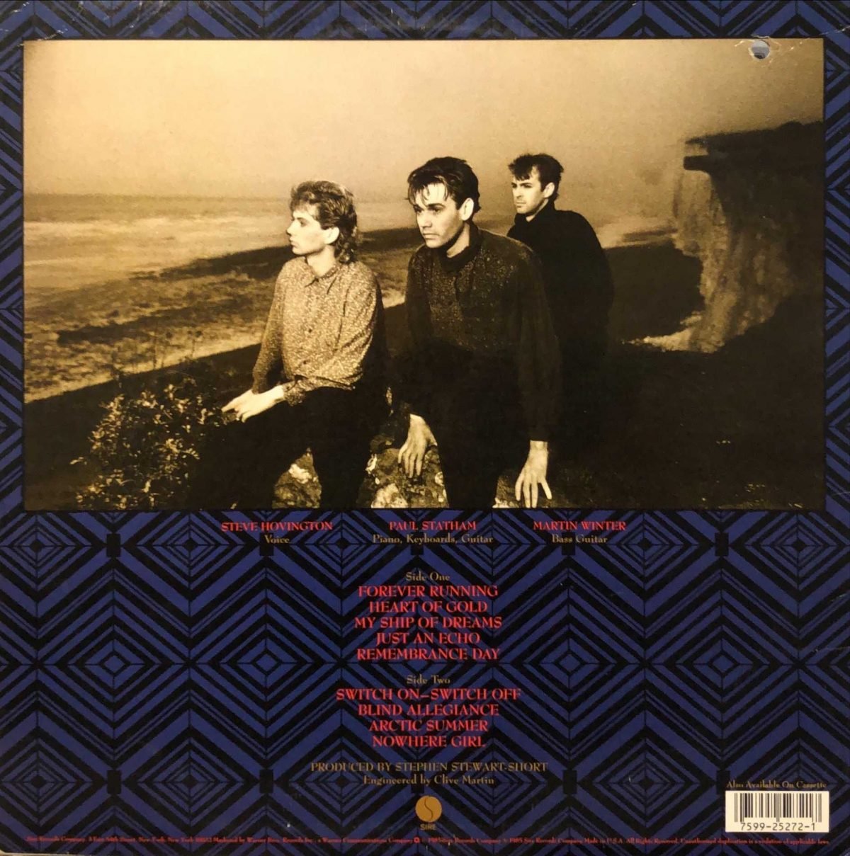 B-Movie ‎– Forever Running LP Plak - Görsel 3