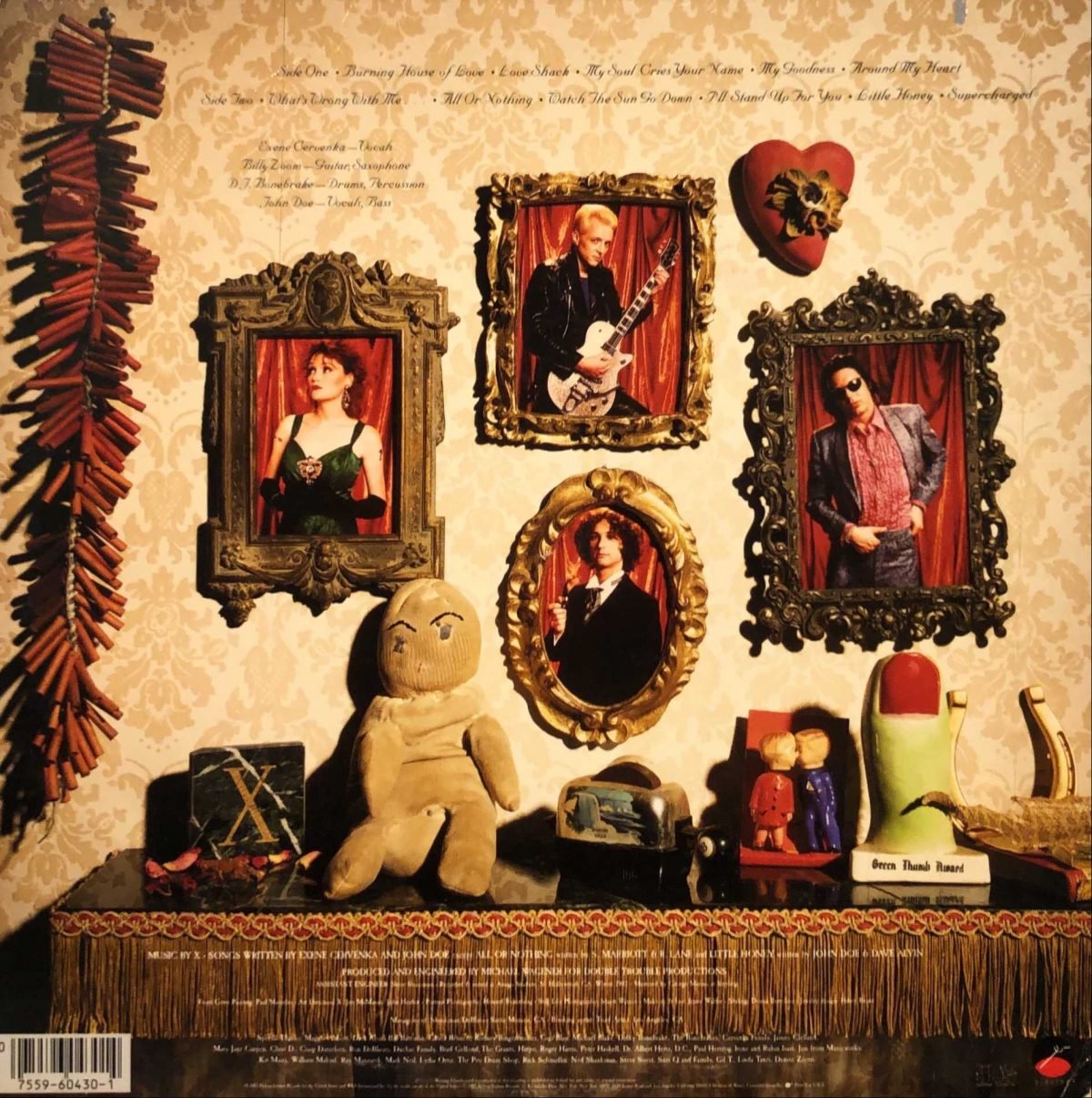 X – Ain't Love Grand LP Plak - Görsel 3