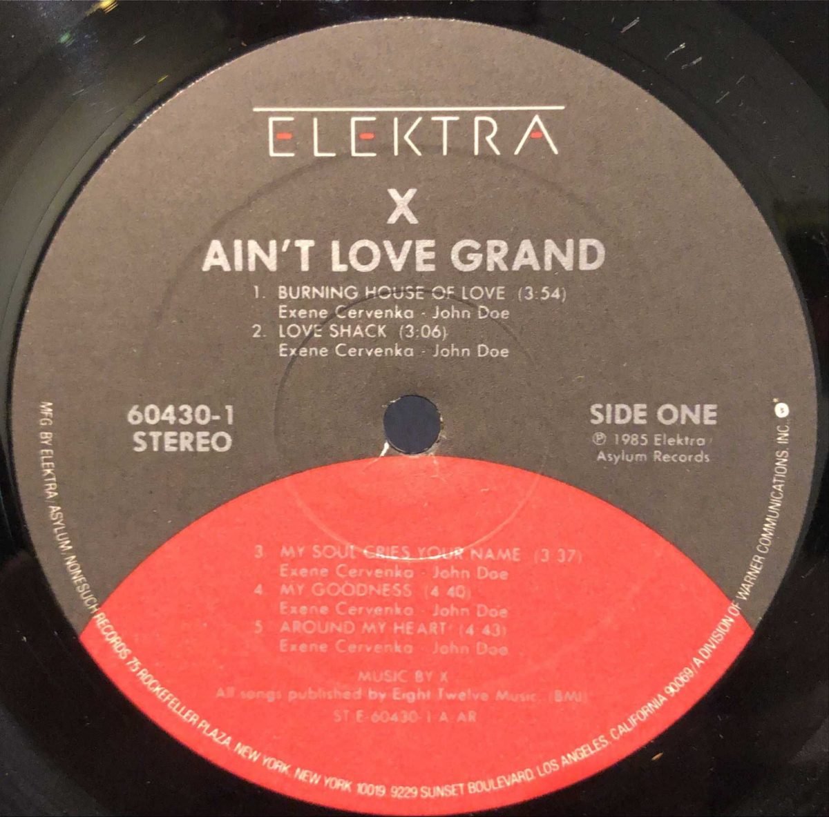 X – Ain't Love Grand LP Plak - Görsel 2