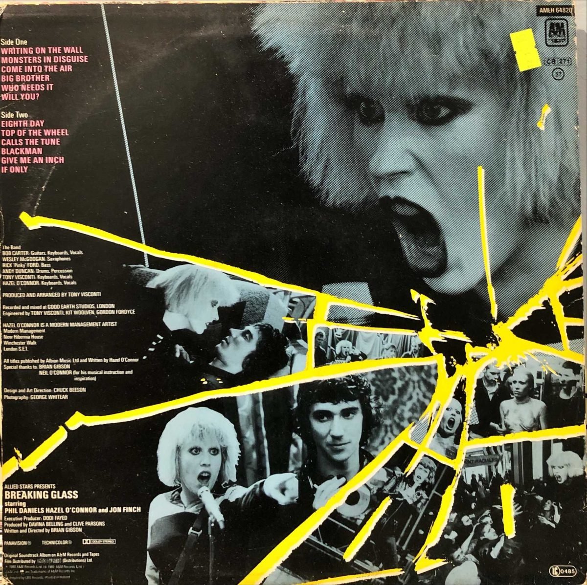 Hazel O'Connor ‎– Breaking Glass LP Plak - Görsel 2