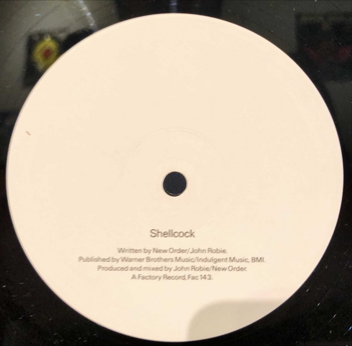 New Order ‎– Shellshock Maxi Single Plak - Görsel 2