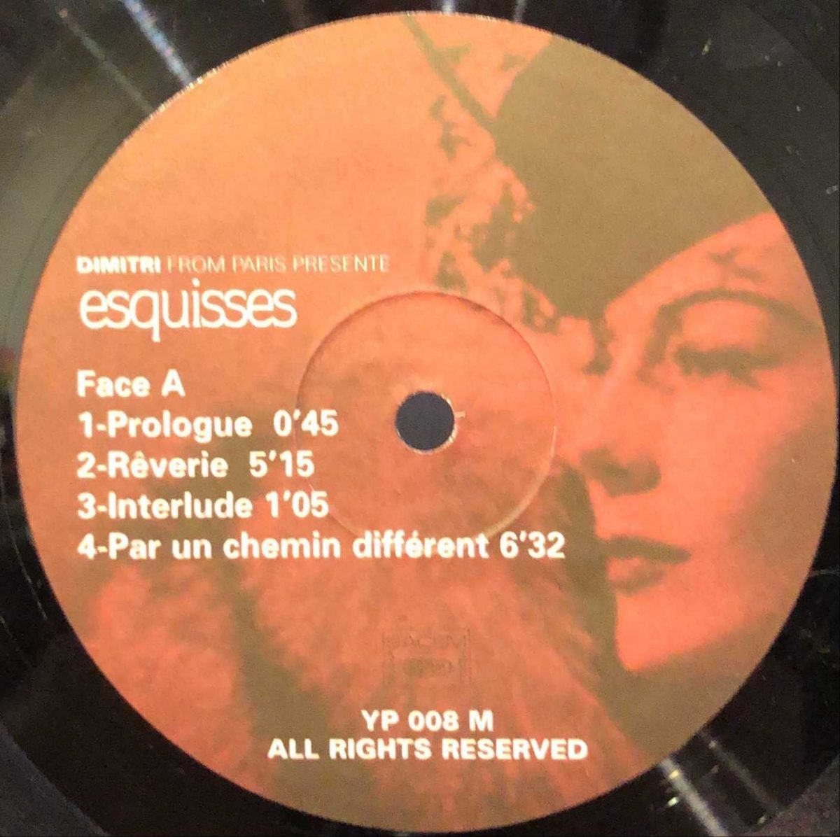 Dimitri From Paris ‎– Esquisses 12” Maxi Single Plak - Görsel 3