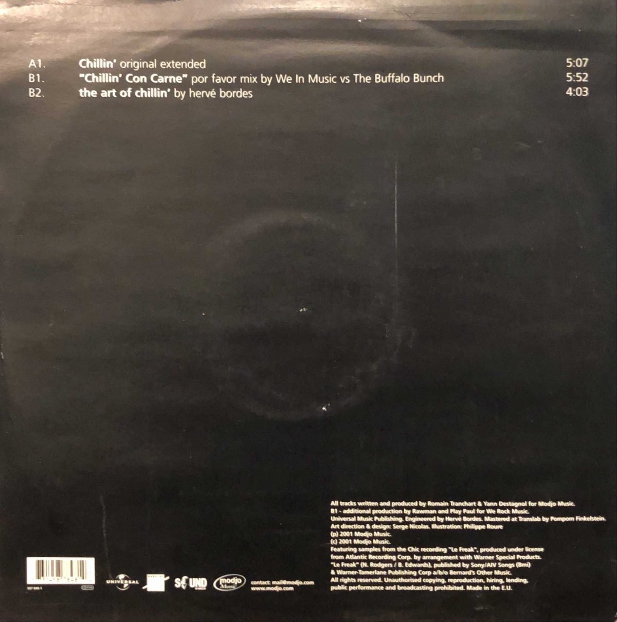 Modjo ‎– Chillin' 12” Maxi Single Plak - Görsel 2