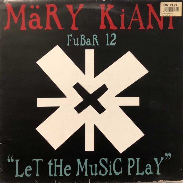Märy Kiani ‎– Let The Music Play 12” Maxi Single Plak