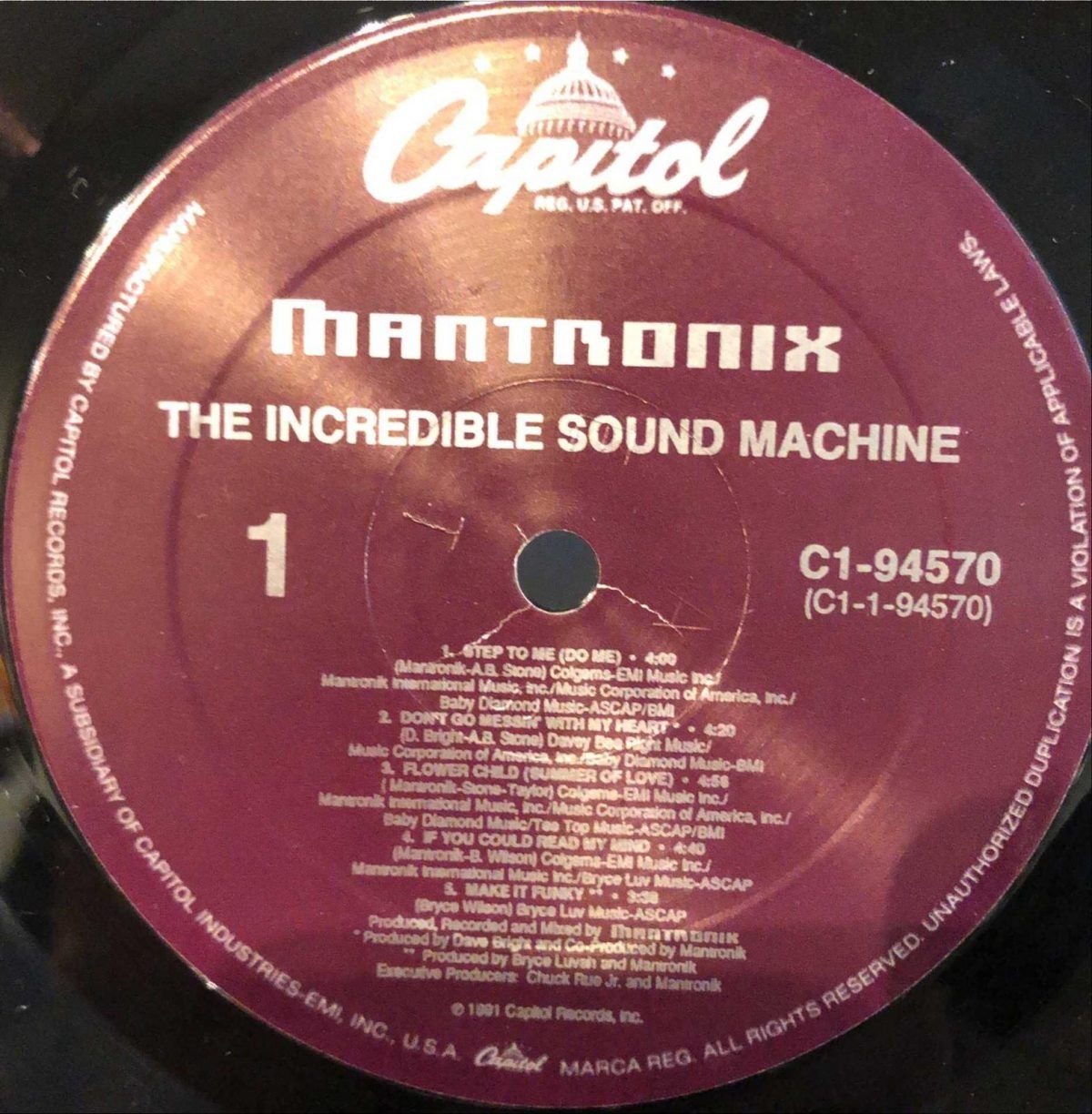 Mantronix ‎– The Incredible Sound Machine LP Plak - Görsel 2