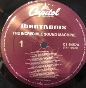 Mantronix ‎– The Incredible Sound Machine LP Plak - Görsel 2