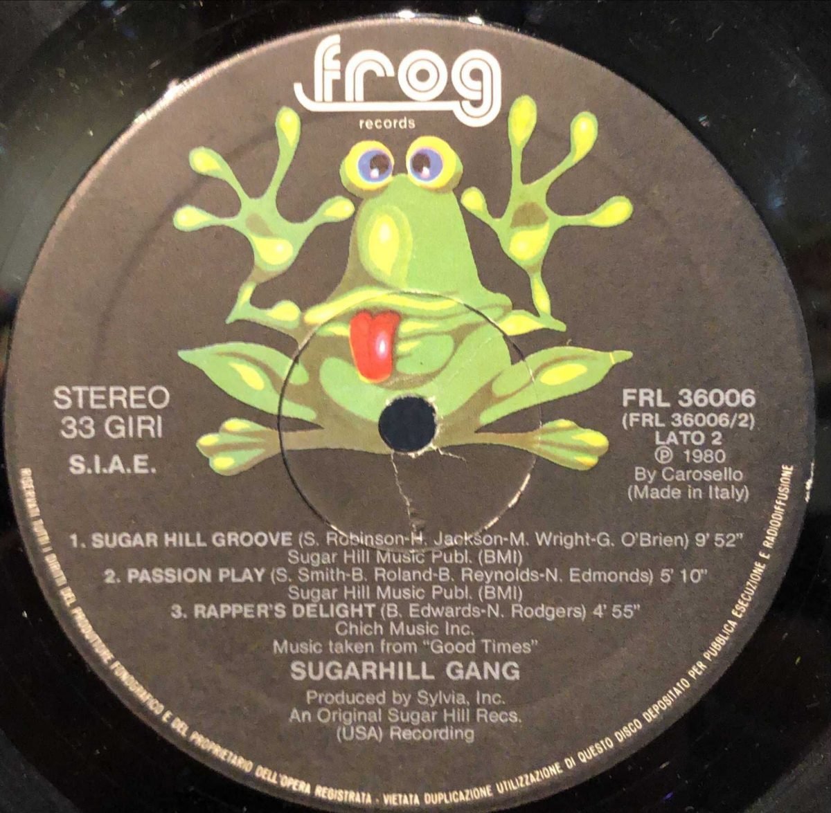 Sugarhill Gang ‎– Sugarhill Gang LP Plak - Görsel 2