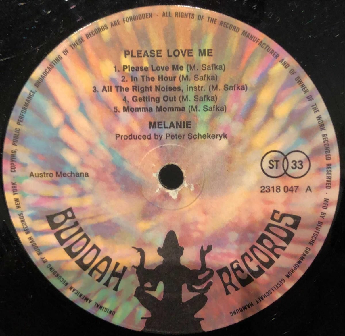 Melanie ‎– Please Love Me LP Plak - Görsel 3