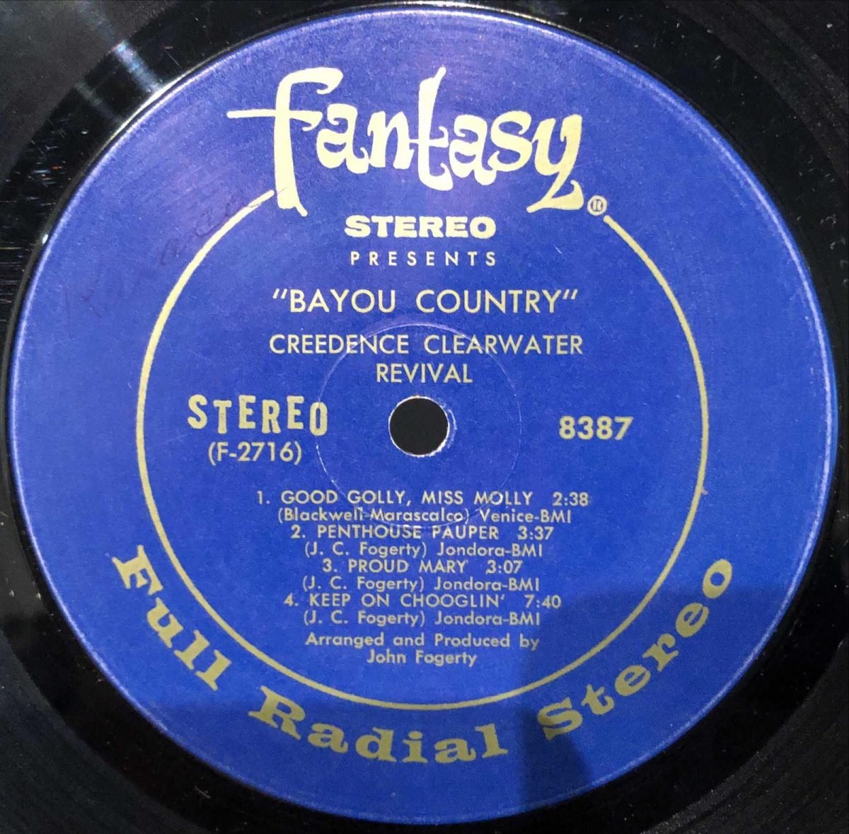 Creedence Clearwater Revival ‎– Bayou Country LP Plak - Görsel 3
