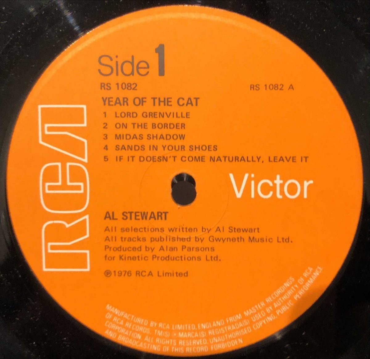 Al Stewart ‎– Year Of The Cat LP Plak - Görsel 2