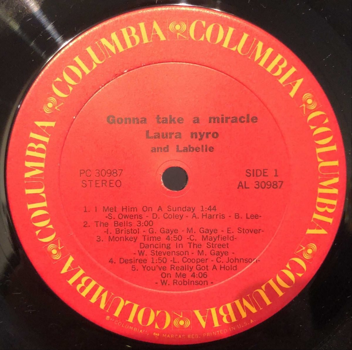 Laura Nyro And LaBelle ‎– Gonna Take A Miracle LP Plak - Görsel 2