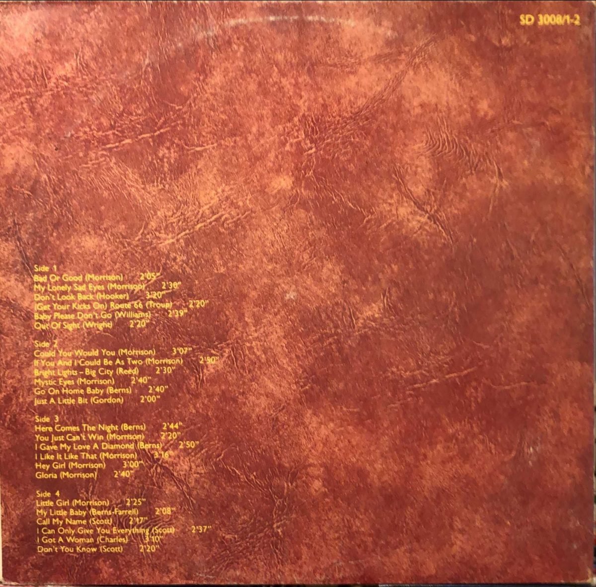 Them Featuring Van Morrison ‎– Bad Or Good 2LP Plak - Görsel 3