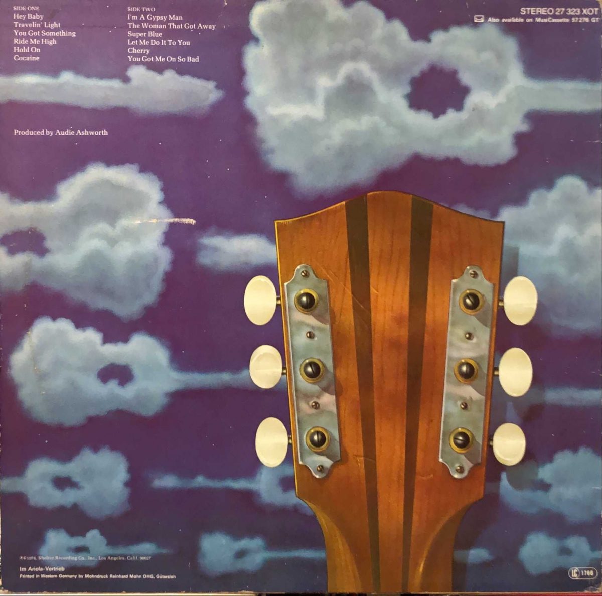 J.J. Cale ‎– Troubadour LP Plak - Görsel 2