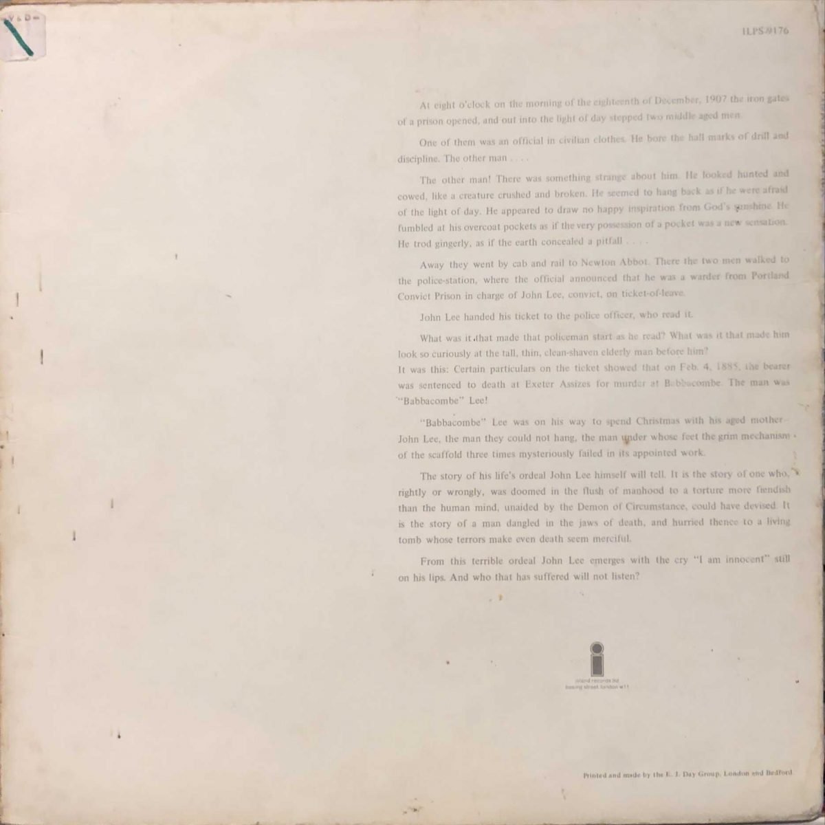 Fairport Convention ‎– "Babbacombe" LeeLP Plak - Görsel 2