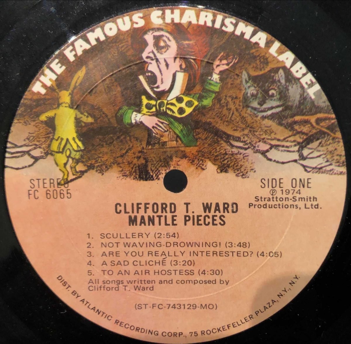 Clifford T. Ward ‎– Mantle Pieces  LP Plak - Görsel 3