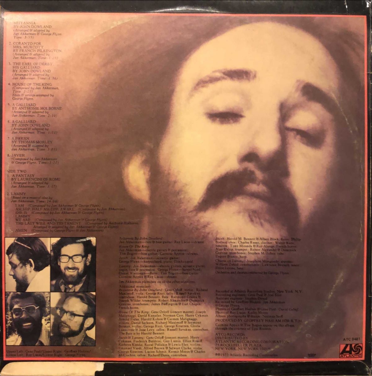 Jan Akkerman ‎– Tabernakel LP Plak - Görsel 3