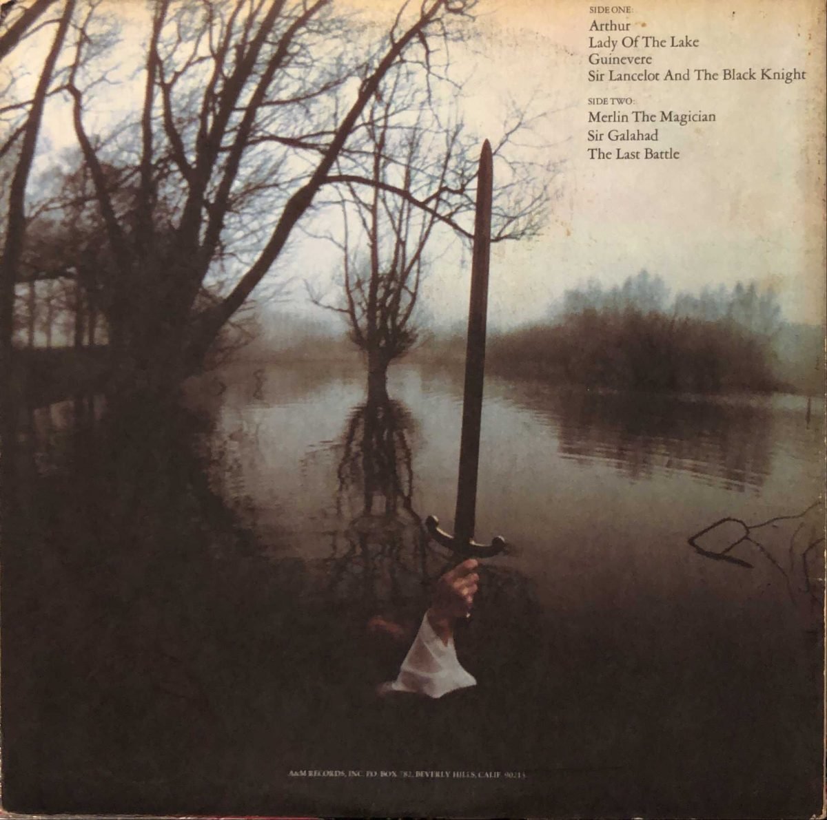 Rick Wakeman ‎– The Myths And Legends Of King Arthur And The Knights Of The Round Table LP Plak - Görsel 3