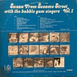Susan From Sesame Street With The Bubble Gum Singers ‎– Vol. 1 LP Plak - Görsel 3