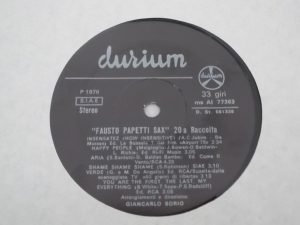 Fausto Papetti ‎– 20a Raccolta LP Plak - Görsel 3