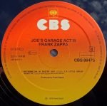 Frank Zappa ‎– Joe's Garage Acts II & III 2LP Plak - Görsel 3