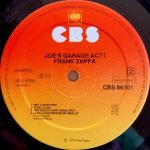 Zappa ‎– Joe's Garage Act I LP Plak - Görsel 3