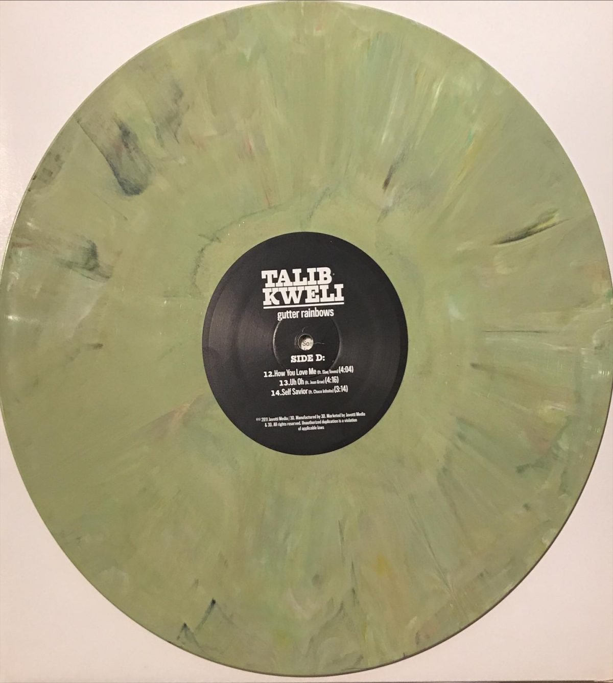 Talib Kweli ‎– Gutter Rainbows  2LP Renkli Plak - Görsel 2